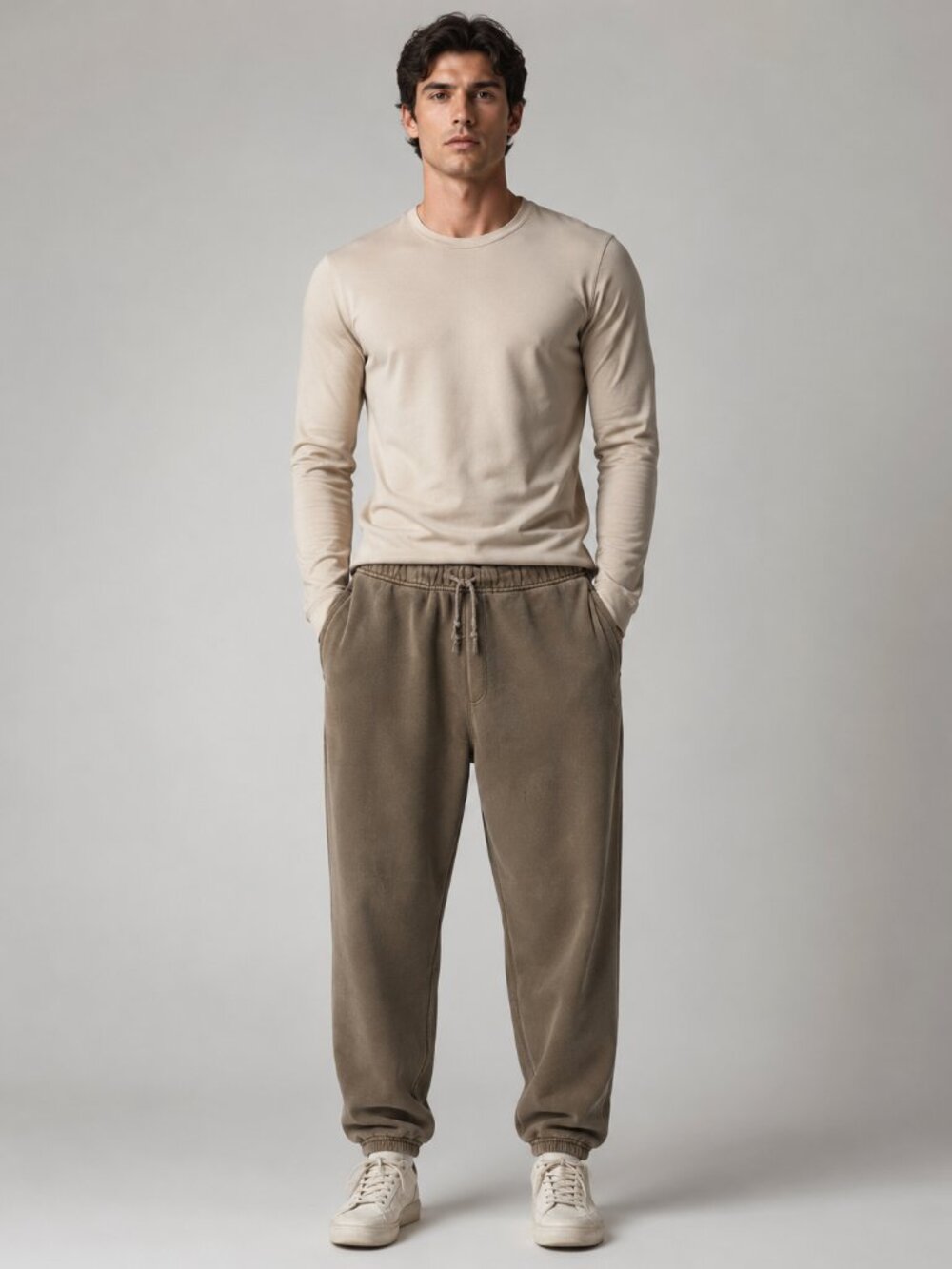 Elwood Flawed NWT Vintage Brown Organic Cotton Sweatpants Size M